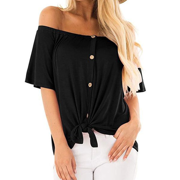polo outside the shoulder t female shirt sleeve short frontal vetement button femme 2021 simple tshirt solid color harajuku loose front twis, White
polo outside the shoulder t female shirt sleeve short frontal vetement button femme 2021 simple tshirt solid color harajuku loose front twis, White