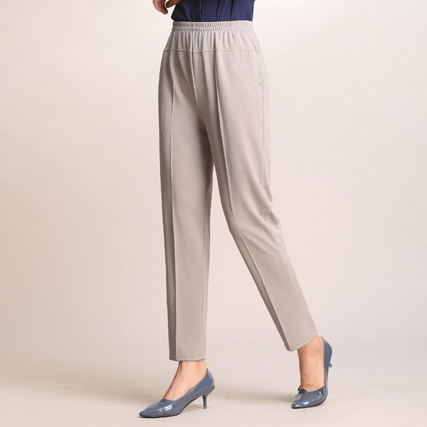 women's pants & capris middle-aged women straight korean fashion summer high waist casual thin female solid color ankle-length trousers, Black;white
women's pants & capris middle-aged women straight korean fashion summer high waist casual thin female solid color ankle-length trousers, Black;white