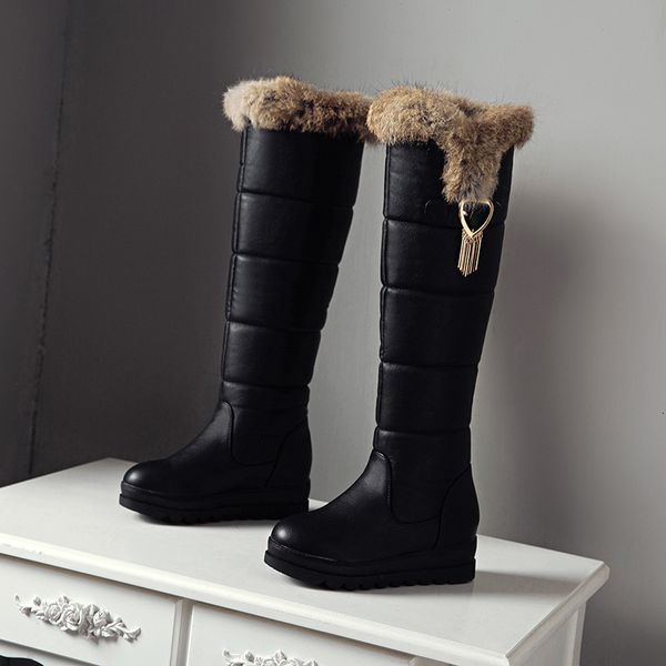asumer knee high round toe sliding in winter keep warm boots snowboots of women size 34-43, Black
asumer knee high round toe sliding in winter keep warm boots snowboots of women size 34-43, Black