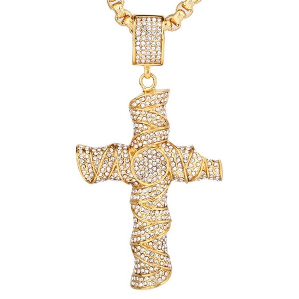 hip hop iced out cz big cross pendant & chain male gold color stainless steel christian necklace for men jewelry drop necklaces, Silver
hip hop iced out cz big cross pendant & chain male gold color stainless steel christian necklace for men jewelry drop necklaces, Silver