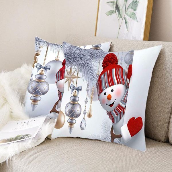 pillow christmas snowman peach skin home sofa cushion set cartoon image living room bedroom pillowcase45*45
pillow christmas snowman peach skin home sofa cushion set cartoon image living room bedroom pillowcase45*45