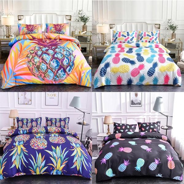 bedding sets 2021 pineapple pattern set size plant home cover single bed linen king duvet
bedding sets 2021 pineapple pattern set size plant home cover single bed linen king duvet