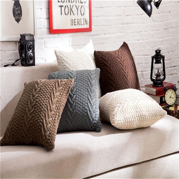 pillow case knitted wool soft springy pillowslip inner cushion pography props for seat chair
pillow case knitted wool soft springy pillowslip inner cushion pography props for seat chair
