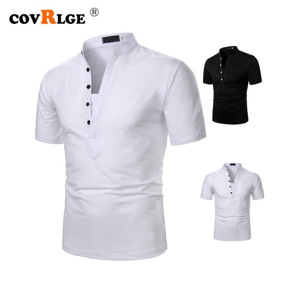 men's polos covrlge summer short sleeve fashion design pure color casual poloshirt male mtp163, White;black
men's polos covrlge summer short sleeve fashion design pure color casual poloshirt male mtp163, White;black