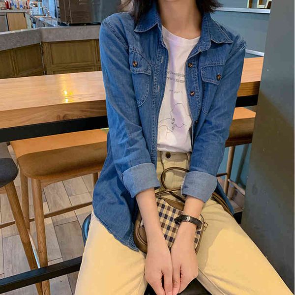 women's jackets spring summer women denim coat and jacket single buttons streetwear long blue lady jean bbjz, Black;brown
women's jackets spring summer women denim coat and jacket single buttons streetwear long blue lady jean bbjz, Black;brown