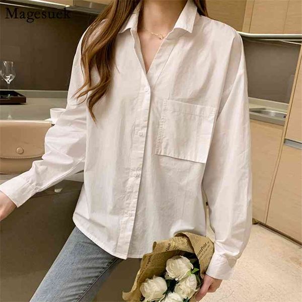 autumn loose long sleeve white shirt women casual ladies and blouses plus size slim cotton office 11406 210512
autumn loose long sleeve white shirt women casual ladies and blouses plus size slim cotton office 11406 210512