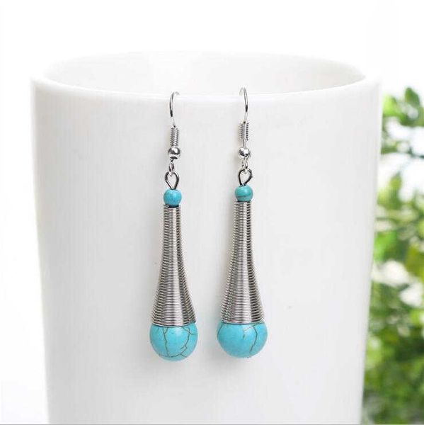 women's drop shape tibetan silver turquoise dangle chandelier earrings dymtqe082 fashion gift national style women diy earring
women's drop shape tibetan silver turquoise dangle chandelier earrings dymtqe082 fashion gift national style women diy earring