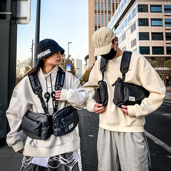 fashion all-match casual vest bag simple street style trend backpack texture waist bags
fashion all-match casual vest bag simple street style trend backpack texture waist bags