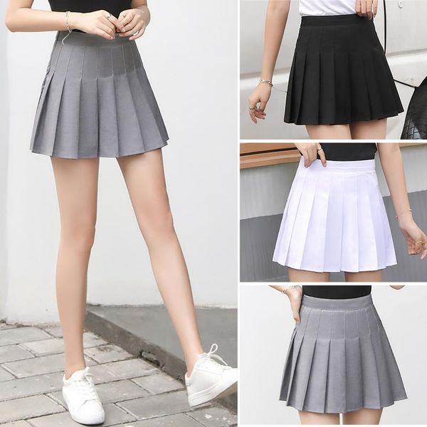 college a line high waist pleated mini skirt women fashion slim casual tennis skirts black white school girls short al0164
college a line high waist pleated mini skirt women fashion slim casual tennis skirts black white school girls short al0164