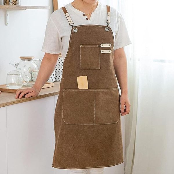 aprons canvas work apron carpenter with 3 tool pocket for workshop kitchen garden pottery craft
aprons canvas work apron carpenter with 3 tool pocket for workshop kitchen garden pottery craft