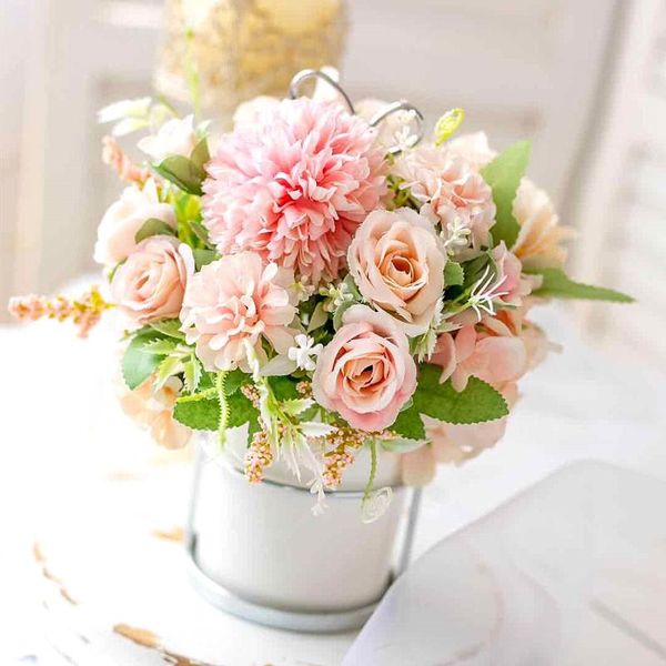 artificial flowers with ceramic vase wedding bouquet decoration for table home decore flower decorations decorative & wreaths
artificial flowers with ceramic vase wedding bouquet decoration for table home decore flower decorations decorative & wreaths