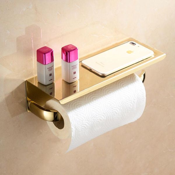 toilet paper holders bathroom accessories golden holder shelf stainless 304 phone holder,roll holder,tissue with plate bath
toilet paper holders bathroom accessories golden holder shelf stainless 304 phone holder,roll holder,tissue with plate bath