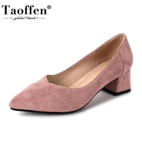 dress shoes taoffen pointed toe women spring daily casual square heel pumps fashion party work soft mujer footwear size 33-43, Black
dress shoes taoffen pointed toe women spring daily casual square heel pumps fashion party work soft mujer footwear size 33-43, Black