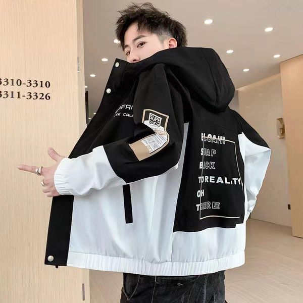 men's jackets 2021 autumn casual jacket fashion korean version logo printed outwear youth hip hop streetwear coats plus size m-3xl, Black;brown
men's jackets 2021 autumn casual jacket fashion korean version logo printed outwear youth hip hop streetwear coats plus size m-3xl, Black;brown