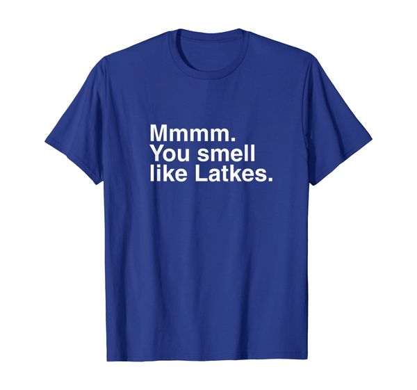 Funny Latke Hanukkah You Smell Like Latkes Matching Couples T-Shirt, Mainly pictures
Funny Latke Hanukkah You Smell Like Latkes Matching Couples T-Shirt, Mainly pictures