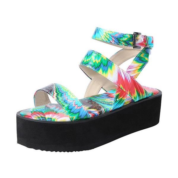womens platform heel sandals summer multi-color ankle strap buckle shoes open toe d88, Black
womens platform heel sandals summer multi-color ankle strap buckle shoes open toe d88, Black