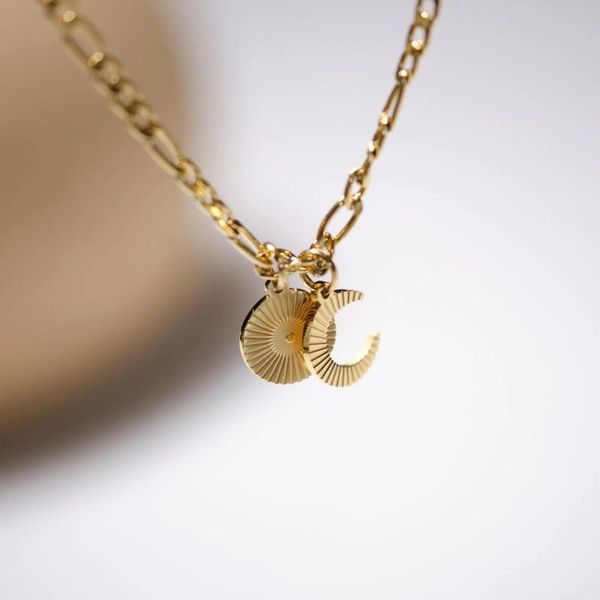 chains fashion retro moon sun circle pendant necklace multilayer gold color thick chain party charm jewelry accessories women, Silver
chains fashion retro moon sun circle pendant necklace multilayer gold color thick chain party charm jewelry accessories women, Silver