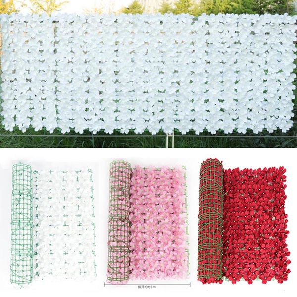 decorative flowers & wreaths simulated fence enclosure flower net plant guardrail autumn decoration home artificial row festival wedding fav
decorative flowers & wreaths simulated fence enclosure flower net plant guardrail autumn decoration home artificial row festival wedding fav