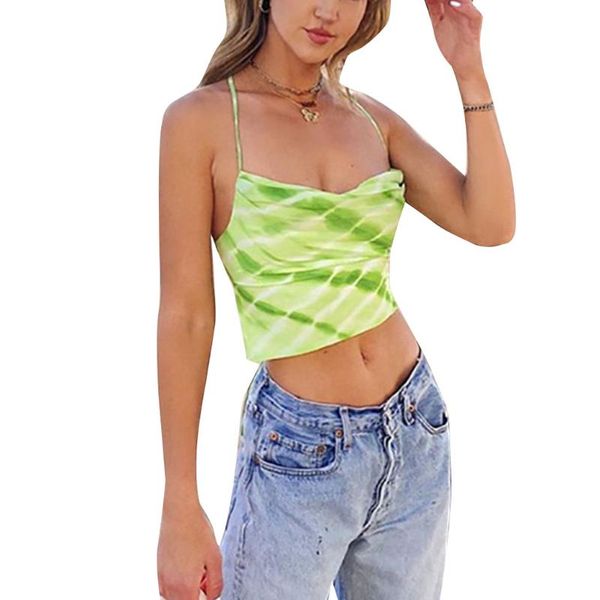 women's tanks & camis tie-dye sleeveless camisole backless bandage pleated design casual fashion tank for date gift beach, White
women's tanks & camis tie-dye sleeveless camisole backless bandage pleated design casual fashion tank for date gift beach, White
