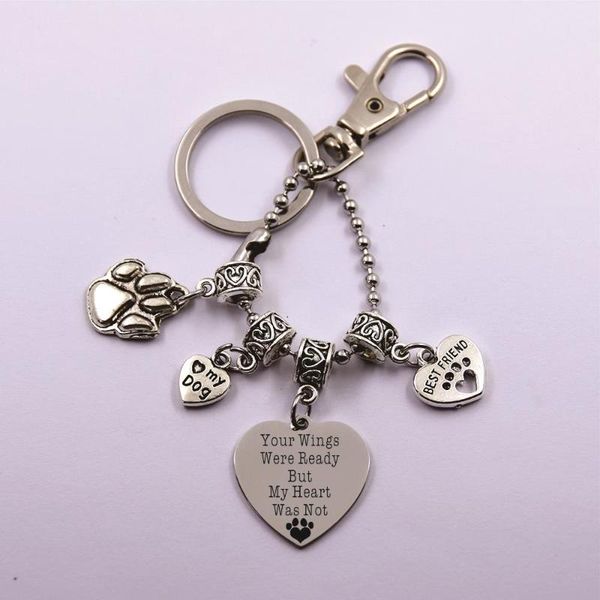 keychains your wings were ready but my heart was not,pet loss,pet owner, frined,dog lover present,pendant keychain, Silver
keychains your wings were ready but my heart was not,pet loss,pet owner, frined,dog lover present,pendant keychain, Silver