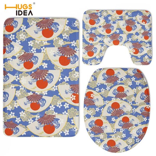 3pcs japanese fans print flannel toilet lid cover soft overcoat case anti-skid pedestal doormat mat for bathroom seat covers
3pcs japanese fans print flannel toilet lid cover soft overcoat case anti-skid pedestal doormat mat for bathroom seat covers