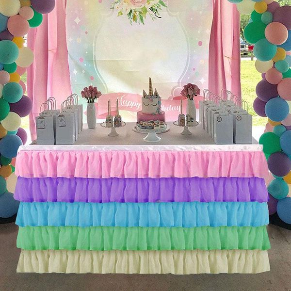 layer tulle table skirt tutu skirts for party banquet wedding tableware cloth skirting home decor colorful
layer tulle table skirt tutu skirts for party banquet wedding tableware cloth skirting home decor colorful