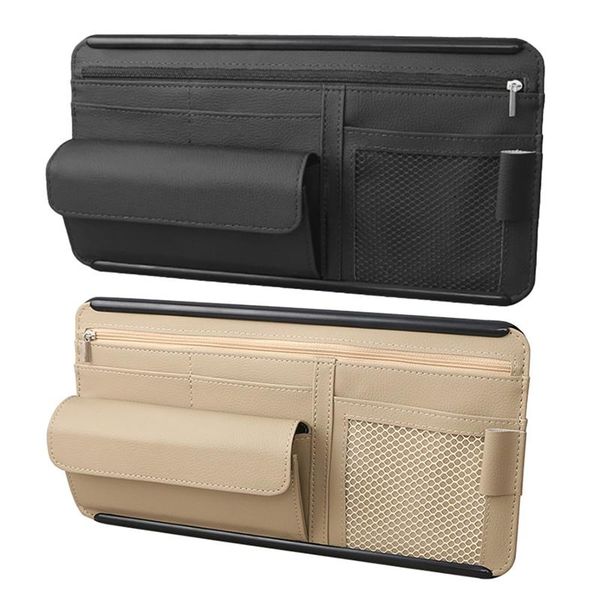 car sun visor organizer interior accessories dvd storage holder with multi-pocket net zipper
car sun visor organizer interior accessories dvd storage holder with multi-pocket net zipper