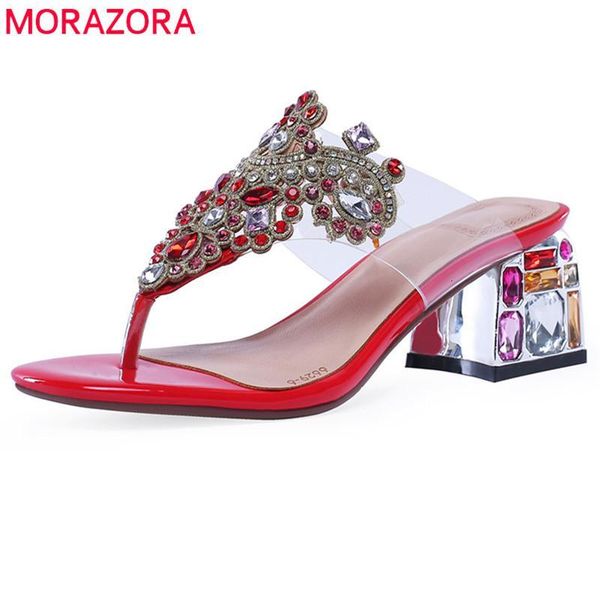 sandals women rhinestone square heels flip flops summer fashion party prom shoes woman big size 43 py77, Black
sandals women rhinestone square heels flip flops summer fashion party prom shoes woman big size 43 py77, Black