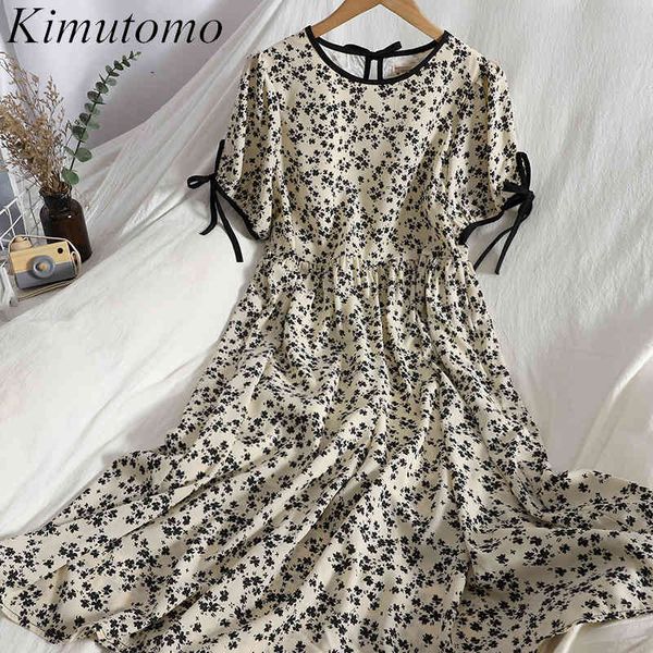 kimutomo color contrast floral dress women vintage round neck lace-up short-sleeved slim korean gentle vestidos elegant femme 210521, Black;gray
kimutomo color contrast floral dress women vintage round neck lace-up short-sleeved slim korean gentle vestidos elegant femme 210521, Black;gray