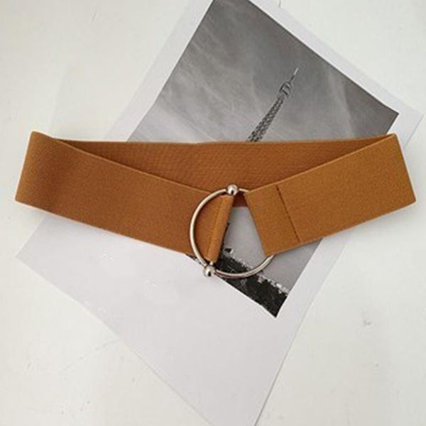 belts wide belt for women 2021 fashion apparel accessories elastic ladies band round buckle decoration casual & cummerbunds, Black;brown
belts wide belt for women 2021 fashion apparel accessories elastic ladies band round buckle decoration casual & cummerbunds, Black;brown