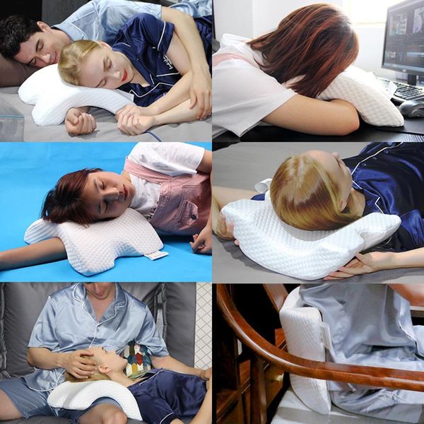 pillow arched memory foam slow rebound multifunctional neck for couple office worker fou99
pillow arched memory foam slow rebound multifunctional neck for couple office worker fou99