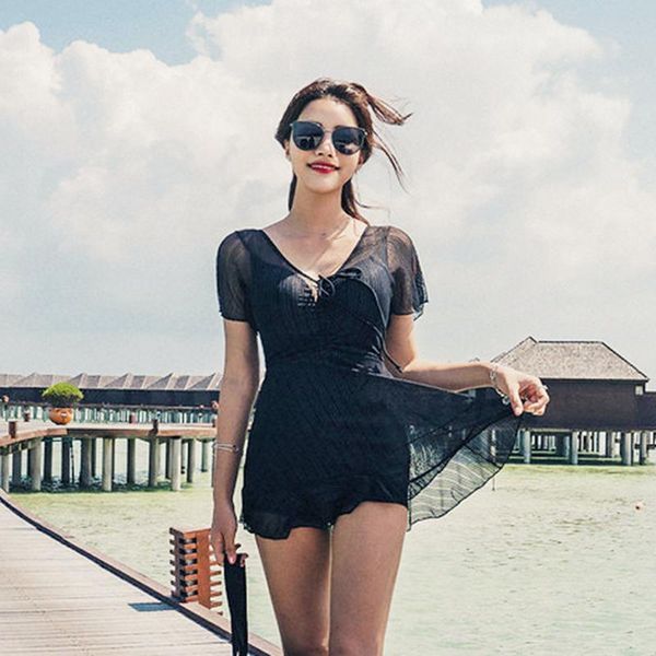 one-piece suits 2021 korean women one piece swimsuit v-neck lace transparent underwire tummy control swimwear beach bathing slimming su
one-piece suits 2021 korean women one piece swimsuit v-neck lace transparent underwire tummy control swimwear beach bathing slimming su