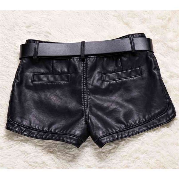 autumn and winter ladies pu leather shorts korean casual slim boots dk291 210623, White;black
autumn and winter ladies pu leather shorts korean casual slim boots dk291 210623, White;black