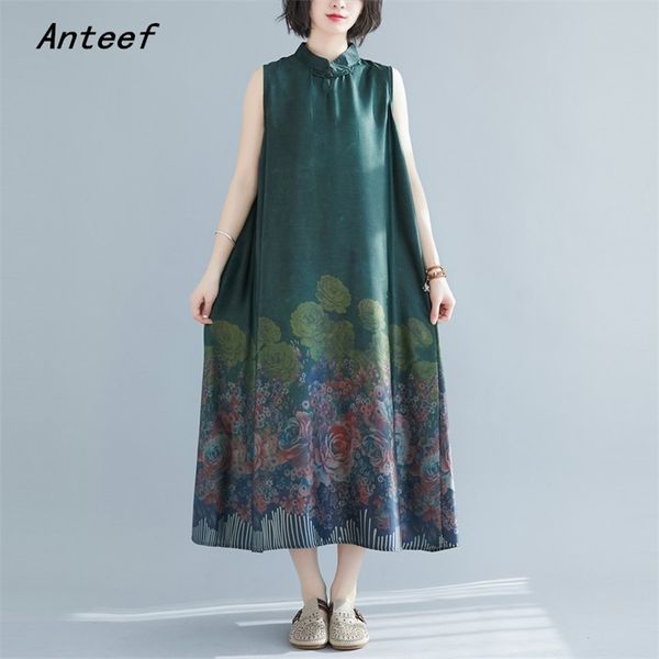 satin plus size vintage floral women casual loose long summer beach sun dress elegant clothes ladies dresses sundress 210517, Black;gray
satin plus size vintage floral women casual loose long summer beach sun dress elegant clothes ladies dresses sundress 210517, Black;gray