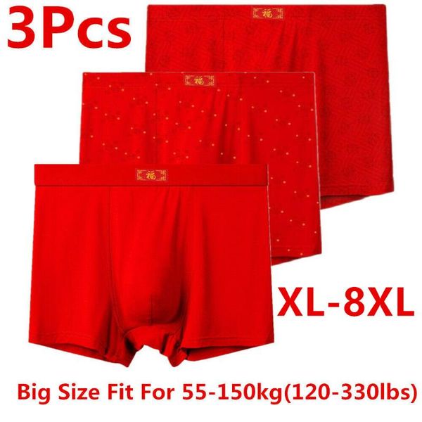 underpants 3 pcs big size underwear for man boy boxer briefs male oversize shorts panties undies underpant modal 4xl 5xl 6xl 7xl 8xl, Black;white
underpants 3 pcs big size underwear for man boy boxer briefs male oversize shorts panties undies underpant modal 4xl 5xl 6xl 7xl 8xl, Black;white