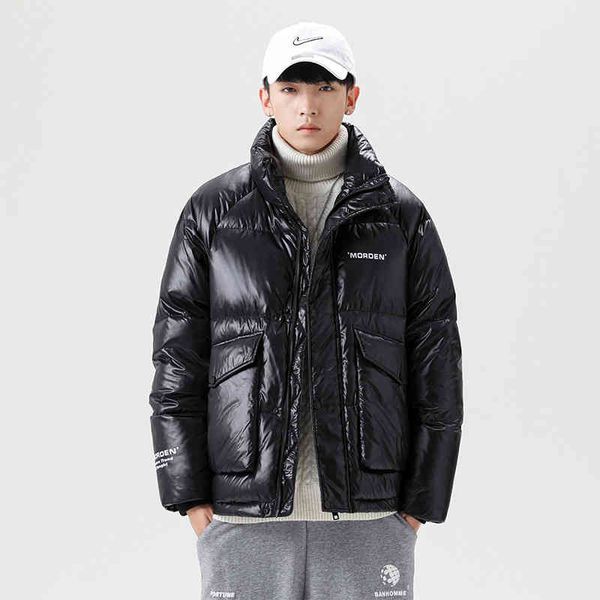 men's down et 2021 new trend thickened handsome men's fashion brand autumn and winter short coat men, Black
men's down et 2021 new trend thickened handsome men's fashion brand autumn and winter short coat men, Black