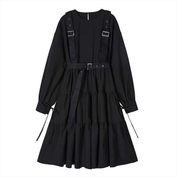 cap sleeve gothic style women dress black long punk lace up vintage fashion halloween cosplay loose vestidos, Black;gray
cap sleeve gothic style women dress black long punk lace up vintage fashion halloween cosplay loose vestidos, Black;gray