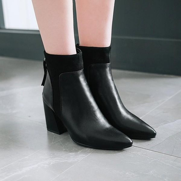 boots big size 9 10 11 12 women shoes ankle for ladies woman winter pure color pointed, Black
boots big size 9 10 11 12 women shoes ankle for ladies woman winter pure color pointed, Black