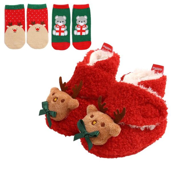 first walkers baby christmas booties and socks set winter warm fleece ankle crib shoes 3 piece 0-18 months
first walkers baby christmas booties and socks set winter warm fleece ankle crib shoes 3 piece 0-18 months