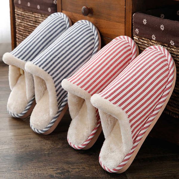 2021 women winter cotton slippers short plush striped house shoes fashion autumn warm fur bedroom anti-slip men lovers slides p0828, Black
2021 women winter cotton slippers short plush striped house shoes fashion autumn warm fur bedroom anti-slip men lovers slides p0828, Black