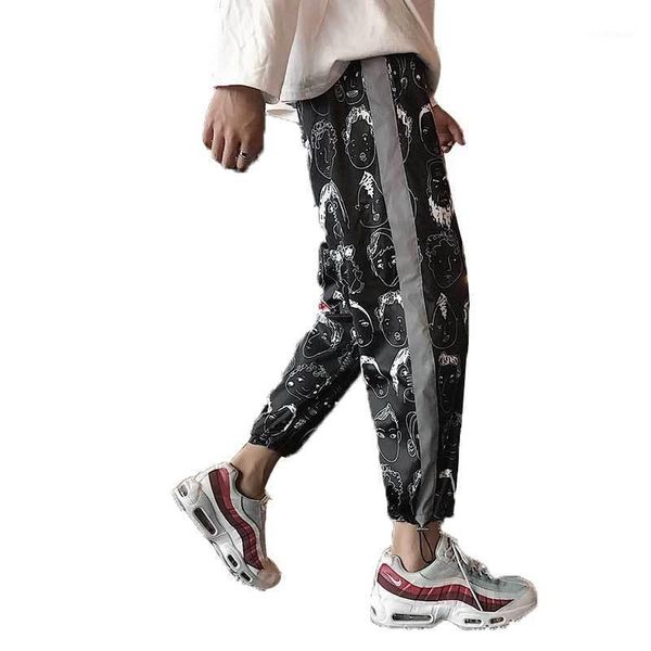 reflective pants women hip hop trousers female printing joggers streetwear drop women's & capris, Black;white
reflective pants women hip hop trousers female printing joggers streetwear drop women's & capris, Black;white