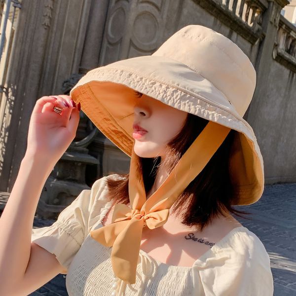 pure color all-matching double-sided ribbon bucket hat fashion big brim travel sun hat exquisite sun cloth hat wholesale, Blue;gray
pure color all-matching double-sided ribbon bucket hat fashion big brim travel sun hat exquisite sun cloth hat wholesale, Blue;gray