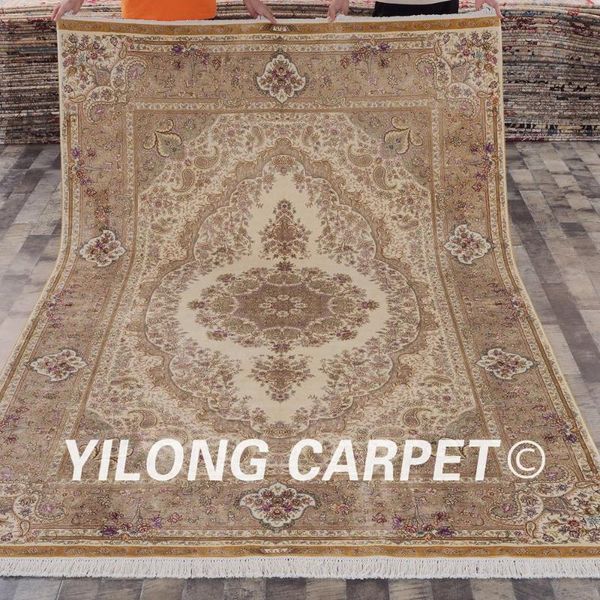 carpets yilong 6'x9' traditional persian handmade ivory turkish silk rug (ywx077a6x9)
carpets yilong 6'x9' traditional persian handmade ivory turkish silk rug (ywx077a6x9)
