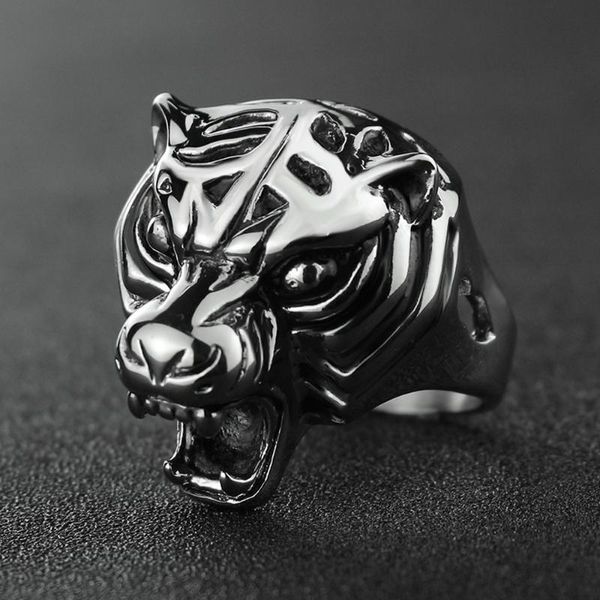 cluster rings domineering tiger ring men boys 316l stainless steel punk biker male personality animal jewelry drop store, Golden;silver
cluster rings domineering tiger ring men boys 316l stainless steel punk biker male personality animal jewelry drop store, Golden;silver