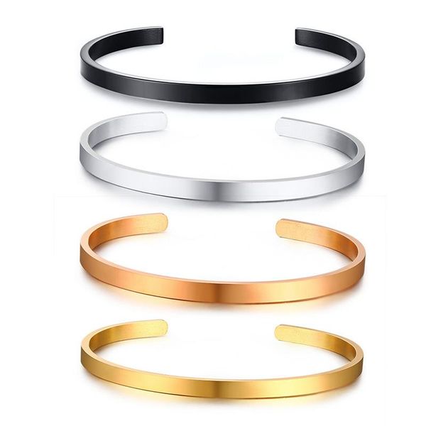 cuff fate love 4mm thin simple classic metal 316l stainless steel young student lady women bracelets fashion jewelry, White
cuff fate love 4mm thin simple classic metal 316l stainless steel young student lady women bracelets fashion jewelry, White