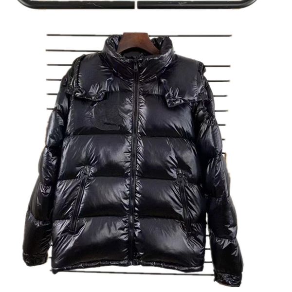 21 women's winter down jacket parka coat jacket fashion letter pattern lightweight white coat men's solid color zipper pocket coat, Black
21 women's winter down jacket parka coat jacket fashion letter pattern lightweight white coat men's solid color zipper pocket coat, Black