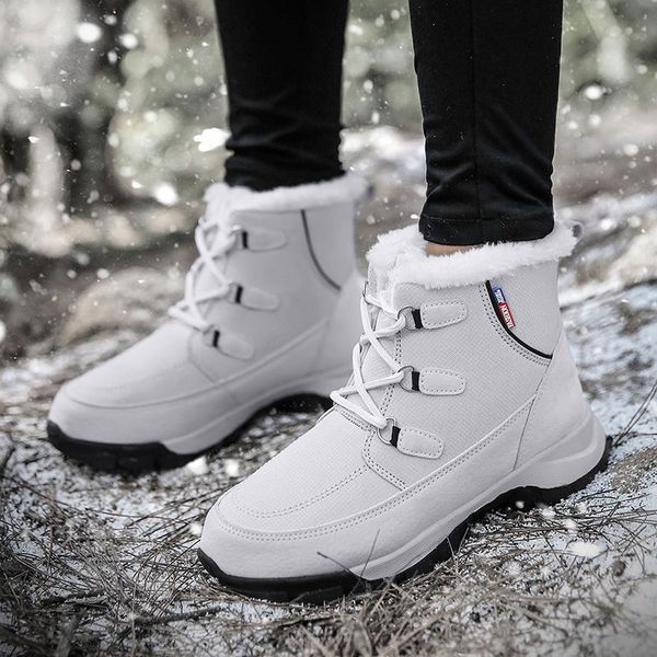 Winter 2021 New Velvet Snow Boots Women Middle Tube Martin Boots Outdoor Warm Comfortable Cotton Shoes High Top Female Boots, Black
Winter 2021 New Velvet Snow Boots Women Middle Tube Martin Boots Outdoor Warm Comfortable Cotton Shoes High Top Female Boots, Black