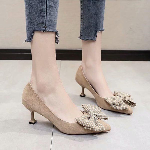 dress shoes women classic pointed toe beige office high heel lady casual black bow tie stiletto heels for party zapatos de mujer e6187
dress shoes women classic pointed toe beige office high heel lady casual black bow tie stiletto heels for party zapatos de mujer e6187