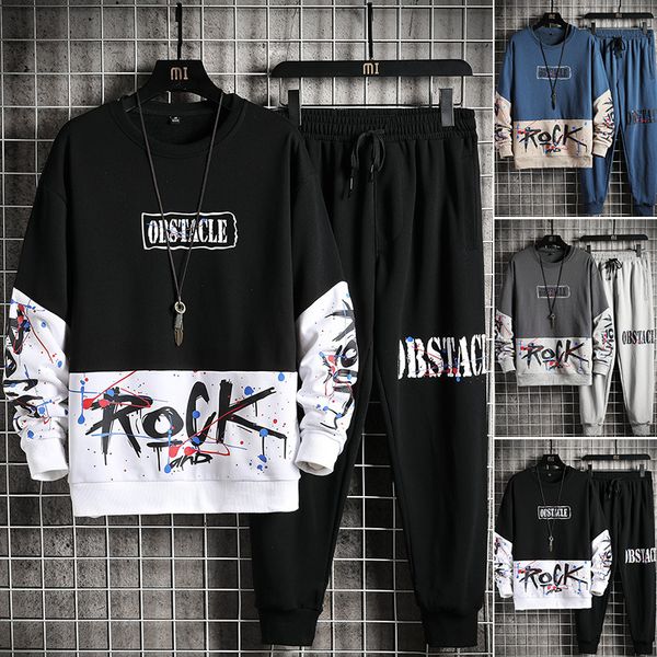 men's t shirts 2021 long sleeve t-shirt leisure suit spring and autumn fashion student sweater sports two-piece et, White;black
men's t shirts 2021 long sleeve t-shirt leisure suit spring and autumn fashion student sweater sports two-piece et, White;black