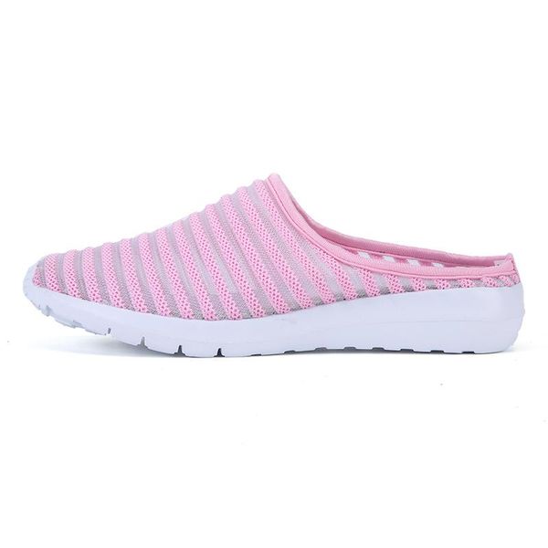 slippers summer women casual soft comfortable mesh outside flat slides half beach female flip flops, Black
slippers summer women casual soft comfortable mesh outside flat slides half beach female flip flops, Black